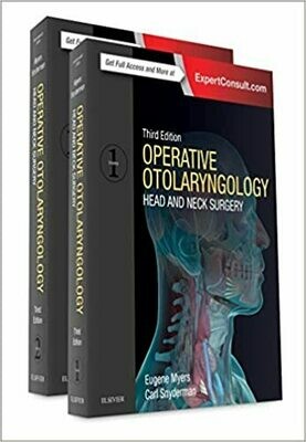 Operative Otolaryngology: Head and Neck Surgery 3rd Edition