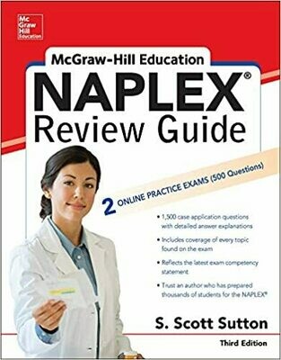 Mcgraw-Hill Education Naplex Review, Third Edition (Mcgraw Hill&#39;s Naplex Review Guide) 3rd Edition