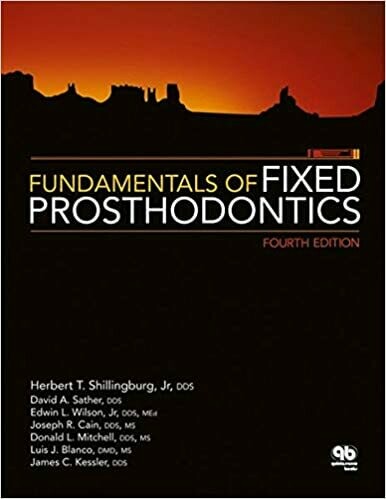 Fundamentals of Fixed Prosthodontics 4th Edition