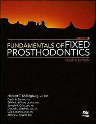 Fundamentals of Fixed Prosthodontics 4th Edition