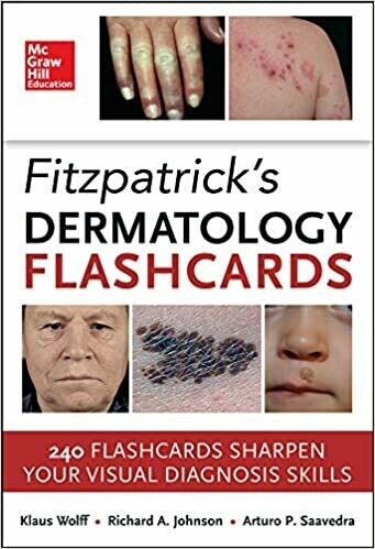 Fitzpatricks Dermatology Flash Cards 1st Edition