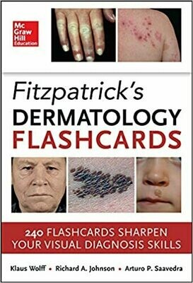 Fitzpatricks Dermatology Flash Cards 1st Edition