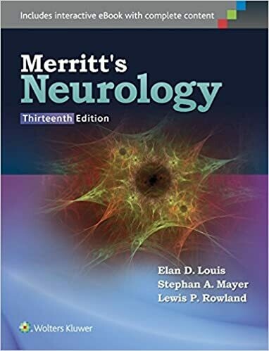 Merritt&#39;s Neurology Thirteenth Edition