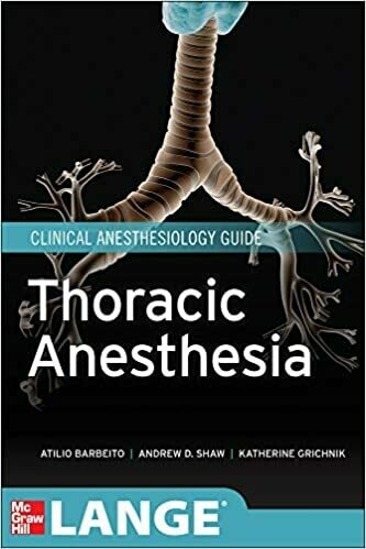 Thoracic Anesthesia (Lange Medical Book) 1st Edition