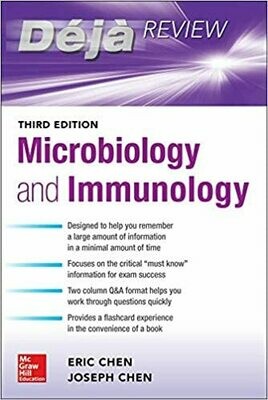 Deja Review: Microbiology and Immunology, Third Edition 3rd Edition