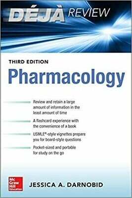 Deja Review: Pharmacology, Third Edition 3rd Edition