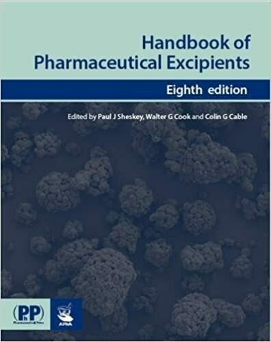 Handbook of Pharmaceutical Excipients 8th Edition