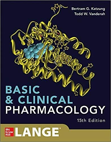 Katzung's Basic and Clinical Pharmacology 15th Edition