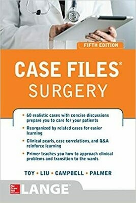 Case Files® Surgery, Fifth Edition 5th Edition