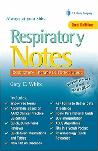 Respiratory Notes Respiratory Therapist&#39;s Pocket Guide (Davis&#39;s Notes) 2nd Edition