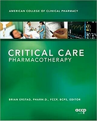 Critical Care Pharmacotherapy