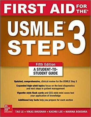 First Aid for the USMLE Step 3 5th Edition