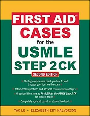 First Aid Cases for the USMLE Step 2 CK 2nd Edition