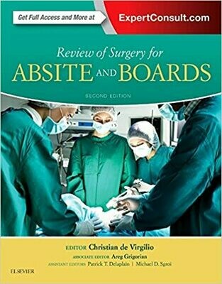 Review of Surgery for ABSITE and Boards 2nd Edition