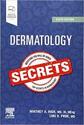 Dermatology Secrets 6th Edition 2021