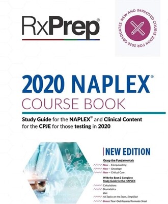 Rx Prep 2020 NAPLEX Course Book