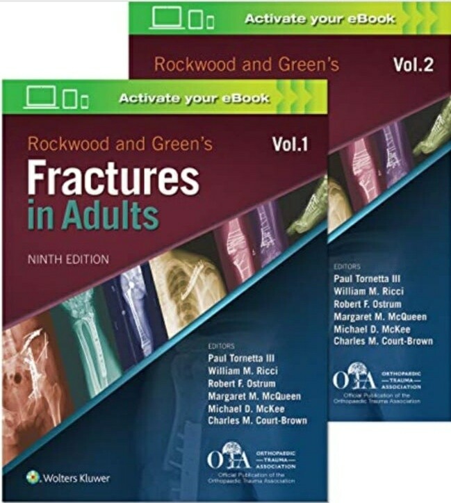 Rockwood and Green&#39;s Fractures in Adults 2 Volumes Set 9th Edition