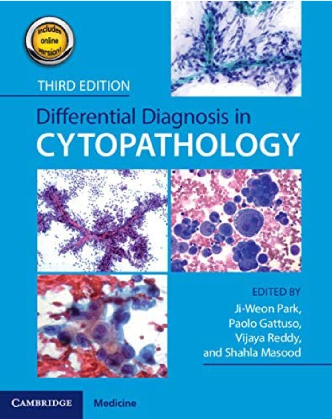 Differential Diagnosis in cytopathology  3rd Edition
