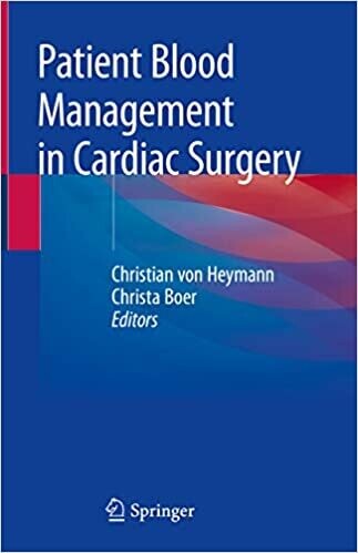Patient Blood Management in Cardiac Surgery 1st ed. 2019 Edition