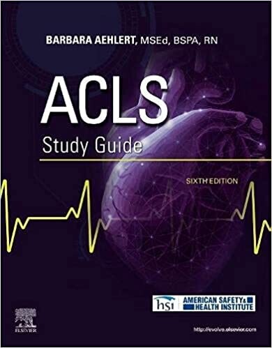 ACLS Study Guide 6th Edition