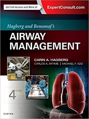 Hagberg and Benumof&#39;s Airway Management 4th Edition