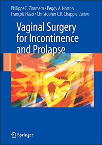 Vaginal Surgery for Incontinence and Prolapse 2006th Edition
