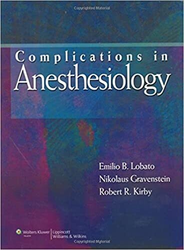 Complications in Anesthesiology (Complications in Anesthesiology (Gravenstein)) 4th Edition