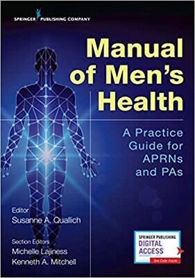 Manual of Men’s Health: Primary Care Guidelines for APRNs &amp; PAs 1st Edition