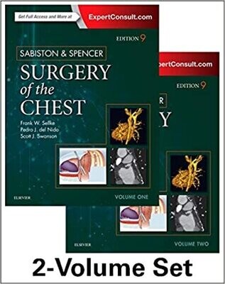 Sabiston and Spencer Surgery of the Chest: 2-Volume Set 9th Edition