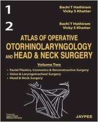 ATLAS OF OPERATIVE OTORHINOLARYNGOLOGY AND HEAD &amp; NECK SURGERY (2VOLS)