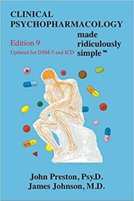 Clinical Psychopharmacology Made Ridiculously Simple 9th Edition