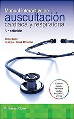 Manual interactivo de auscultación cardiaca y respiratoria, 5e (Spanish Edition)