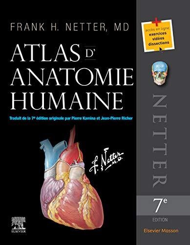 Atlas D&#39;anatomie humaine (Hors collection) (French Edition) 7th Edition