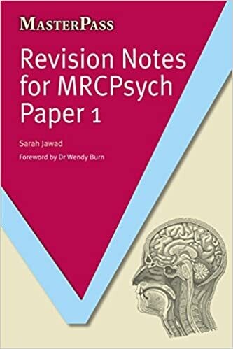 Revision Notes for MRCPsych Paper 1 (Masterpass) 1st Edition