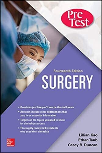 Surgery PreTest Self-Assessment and Review, 14th Edition