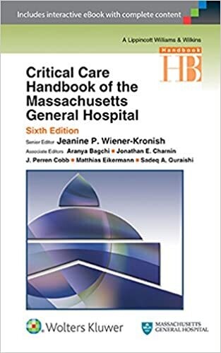 Critical Care Handbook of the Massachusetts General Hospital Sixth Edition