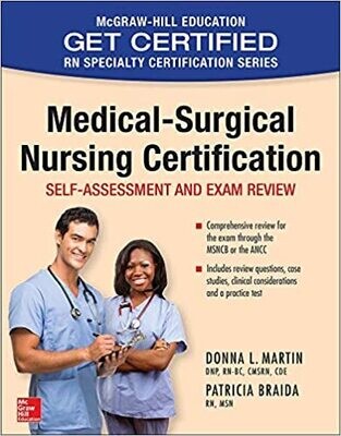 Medical-Surgical Nursing Certification (McGraw-Hill Education Get Certified RN Specialty Certification) 1st Edition