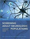 Screening Adult Neurologic Populations 3rd Revised edition