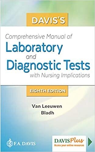 Davis&#39;s Comprehensive Manual of Laboratory and Diagnostic Tests With Nursing Implications (Davis&#39;s Comprehensive Handbook of Laboratory &amp; Diagnostic Tests With Nursing Implications) 8th Edition