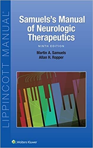 Samuels&#39;s Manual of Neurologic Therapeutics 9th Edition