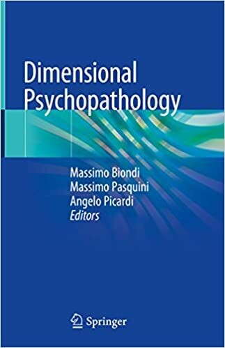 Dimensional Psychopathology 1st ed. 2018 Edition