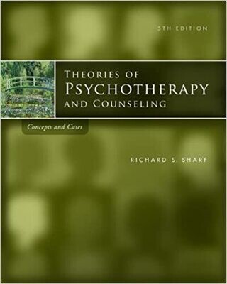 Theories of Psychotherapy &amp; Counseling: Concepts and Cases, 5th