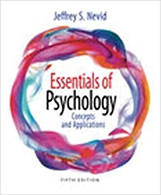 Essentials of Psychology: Concepts and Applications 5th Edition
