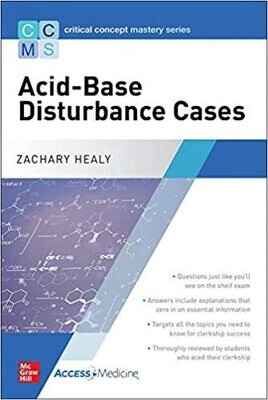 Critical Concept Mastery Series: Acid-Base Disturbance Cases 1st Edition