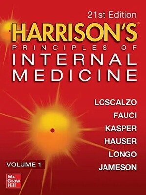Harrison&#39;s Principles of Internal Medicine (Original Pdf with Supplementary Chapters and Videos) 21st Edition 2022