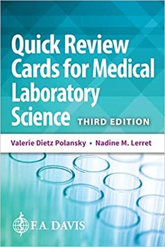 Quick Review Cards for Medical Laboratory Science Third Edition