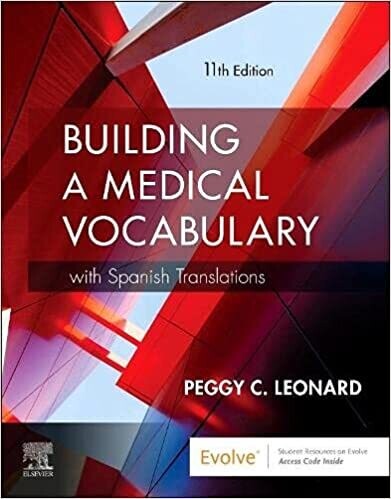 Building a Medical Vocabulary: with Spanish Translations, 11e