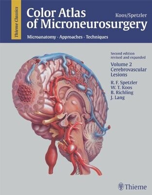 Color Atlas of Microneurosurgery, Volume 2: Cerebrovascular Lesions: Microanatomy, Approaches and Techniques