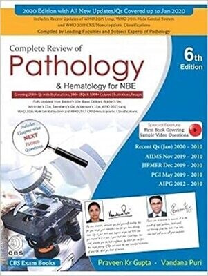 Complete Review of Pathology &amp; Hematology for NBE 6th Edition