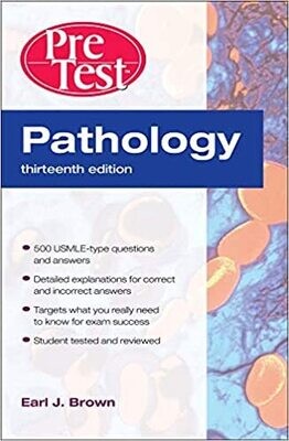 Pathology: PreTest Self-Assessment and Review, Thirteenth Edition 13th Edition